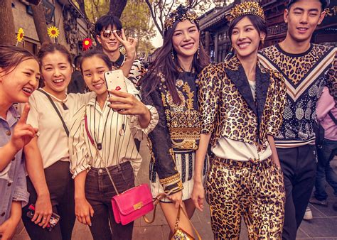 china celebrities dolce and gabbana